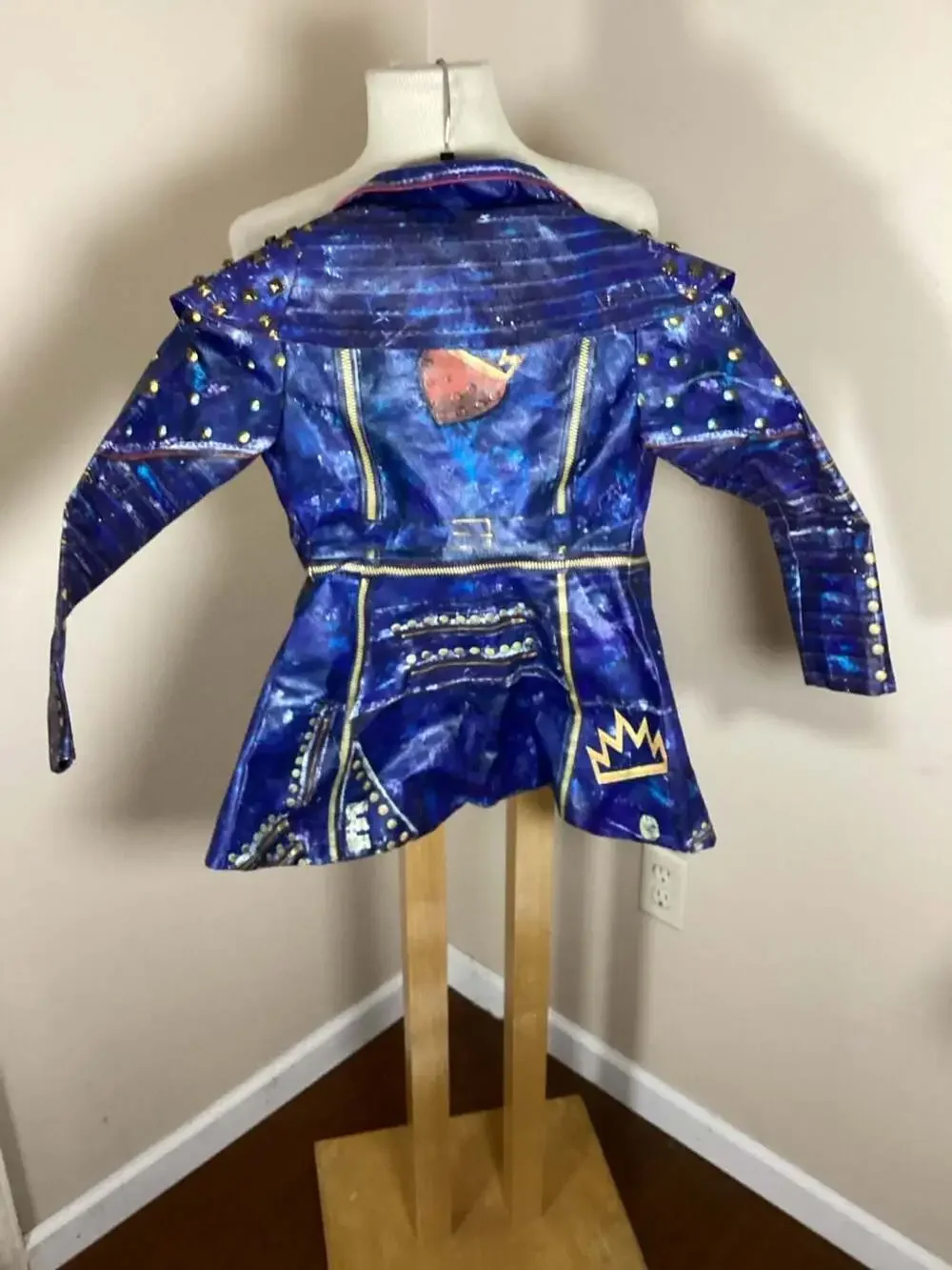 Disney Descendants 2 Evie Faux Leather Costume Jacket
